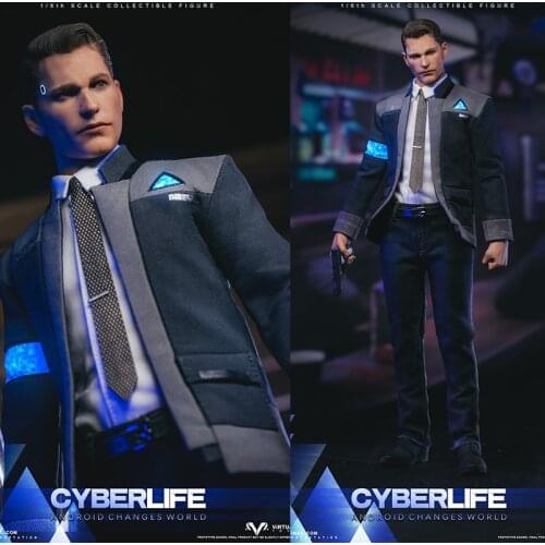 NEW VTS TOYS 1/6 Detroit Transformation Bionics Negotiation Experts Moveable VM-028 Collectibles Decorations In Stock