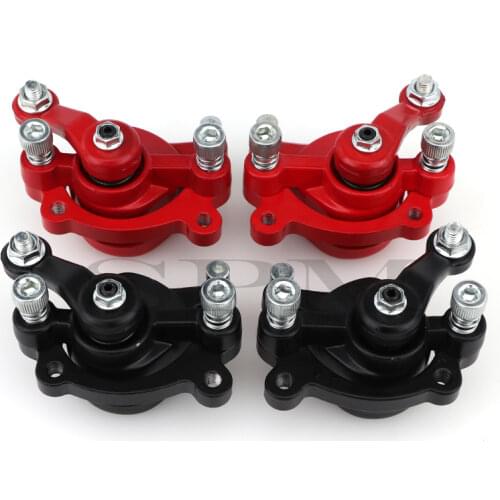 Front Rear Disc Brake Caliper Pads For 43cc 47cc 49cc Mini Moto Kids ATV Quad Minimoto Dirt Pocket Bike Gas Scooter