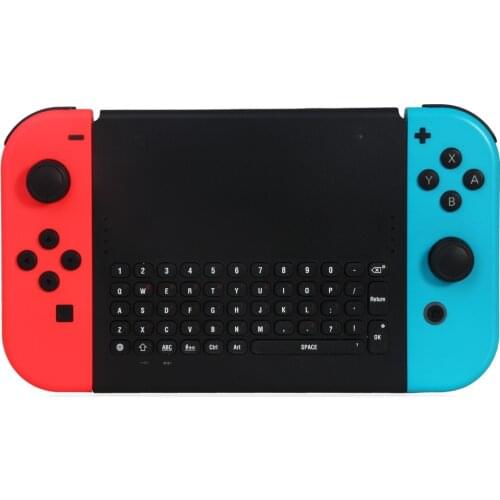 OSTENT 2.4GHz Wireless Remote Controller Keyboard for Nintendo Switch Joy-Con Game
