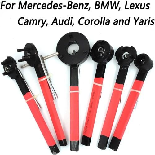 6pcs) disassembly automotive air conditioning compressor clutch suction tool / auto air conditioning repair essential tools