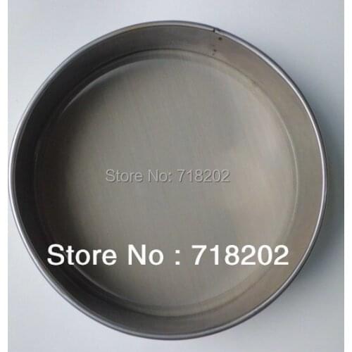 15cm*5cm stainless steel test sieve/ standard test sieve/ laboratory sieve/soil sieve(250/280/300/325/400/500/600mesh)-handmade