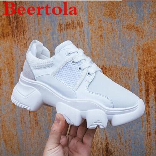 Platform Sneakers Large Size For Women Casual Flats Espadrilles Women Chunky Chaussures De Sport Soft Fashion Shoe For Holiday