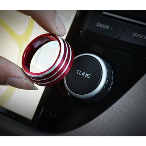 4pcs for geely NL-3 (boyue) 2016-2018 Air conditioning knob and Sound knob decoration cover