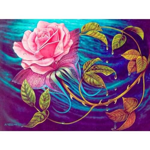 H1392 diamond embroidery kit,diamond embroidery rhinestones,diamond embroidery Pinkyrose