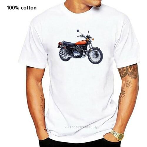 2019 New Fashion Brand Clothing Japan Z1 900 1973 Vintage Image Motorcycle T-shirt