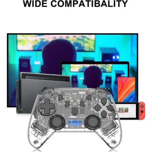 Switch for Bluetooth Pro Gamepad NS Switch NS Switch Console Wireless Video Game USB Joystick Switch Controller with Vibration