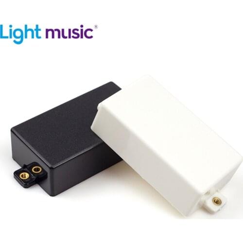 10pcs Plastic Matte Plastic Sealed Humbucker Pickup Shell for Electric Guitar Parts Sealed Humbucker Cover