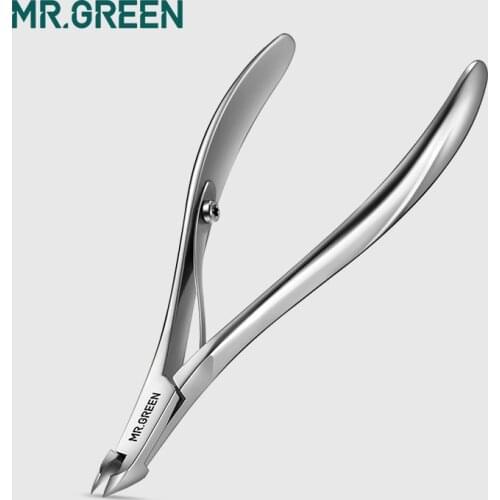 MR.GREEN dead skin scissors professional peeling pliers manicure nail barb care nail tool pliers