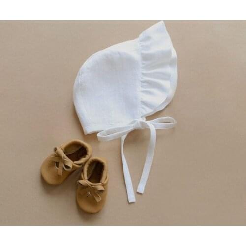 New Baby Cute Hat Organic Cotton Spring Summer Hat for 0-24M Baby Boys Girls Cap Solid Color Children Hat