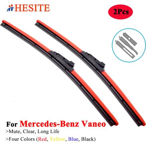 2020 Newest Boneless Windshield Wiper For Mercedes Benz Vaneo W414 Vehicle From 2004 To 2012 Fit H4 Hook (Pinch Tab) 2Pcs Blades
