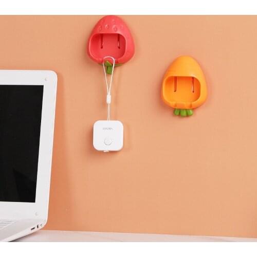 Cute strawberry toothbrush holder bathroom accessories wall hanging suction cup shower holder suction cup toothbrush holder suct