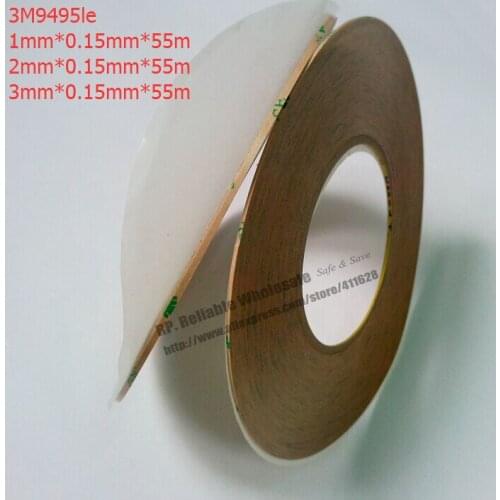 Super Slim, Strong Adhesion (1mm Wide), 3M 300LSE Clear Double Sided Sticky Tape for HTC Samsung Touch Screen LCD Display Frame