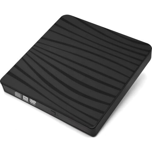 USB 3.0 External Optical Drive Portable External Type-C CD Burner High Speed CD/DVD Player TF/SD Card Reader for Windows Linux