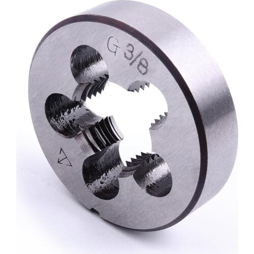 1pcs G1/2" Threading Die Round HSS Pipe Standard Die Threading Tools For Water Pipe Mold Machining