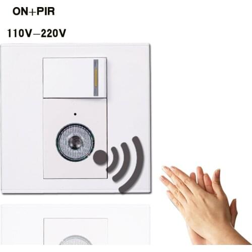 110V-220V Sound Sensor Switch 86 Automatic Voice Control Sensor Detector Switch For Street Intelligent Auto On Off Lights