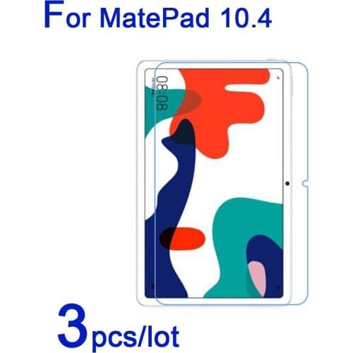 3pcs for Huawei MatePad pro 10.4 10.8 inch WIFI Tablet Screen Protectors Soft Clear/Matte/Nano Anti-Explosion Protective Films