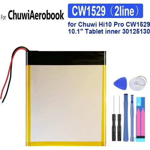Battery for Chuwi Hi10 Pro CW1529 10.1" Tablet Inner 30125130 (2line)