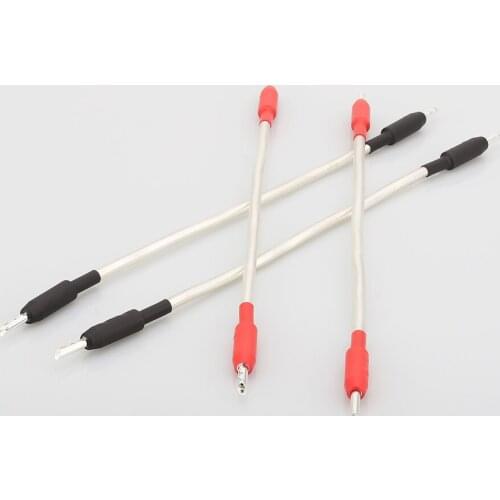 Audiocrast Odin JUMPER LINKS 4 x 20cm Jumper Cable OFC Speaker Cable Silver-plated BFA Plugs to BFA plug Audio Cable HIFI
