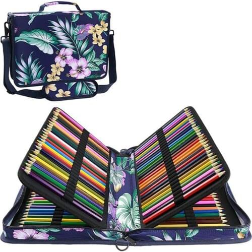 160 Holes Pencil Case for School Office Cartridge Big Storage Penal Girls Boys Pencilcase Large Pen Bag Stationery Box Supplies