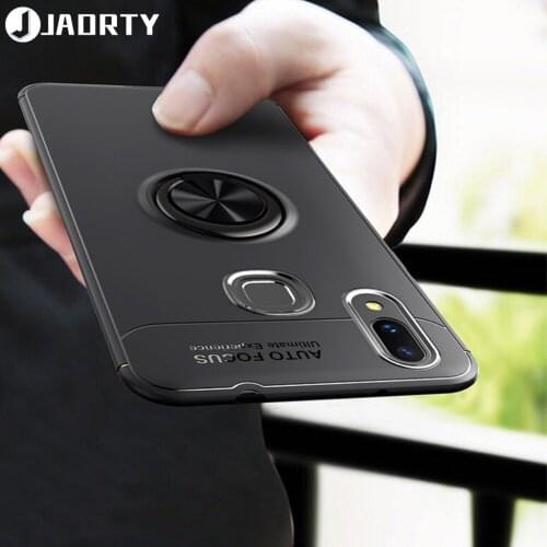 For Xiaomi Mi Max 3 Case Magnetic Finger Ring Holder Case Cover For xiaomi mi max 3 max3 Soft Silicone TPU Back Cover