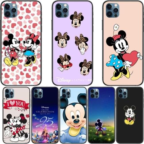 Baby Mickey Mouse Anime Phone Cases cover For iphone 11 Pro Max case 12 8 7 6 S XR PLUS X XS SE 2020 mini mobile cell shell fun