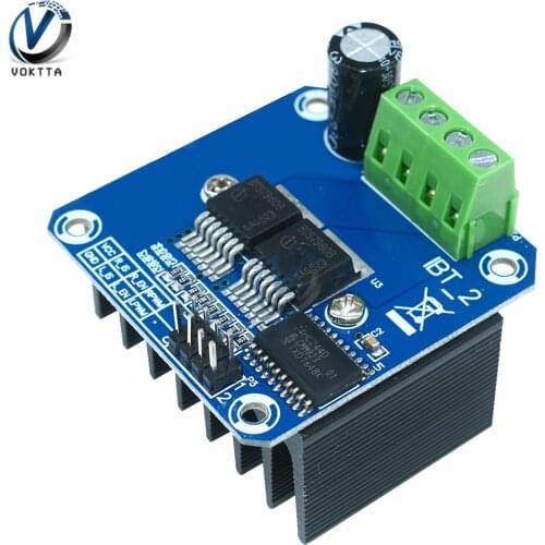 Double BTS7960B DC 43A Stepper Motor Driver H-Bridge PWM Motor Speed Control for Arduino Smart Car
