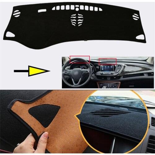 Interior Dashboard Carpet Photophobism Protective Pad Mat For Buick Envision 2014
