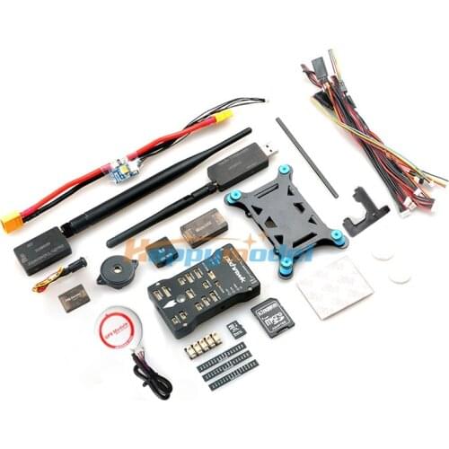 Pixhawk Autopilot PX4 Controller + NEO M8N GPS + TF Card/PPM/PM/I2C + 3DR Radio Telemetry + MiniOSD + Power Module FPV Combo Kit