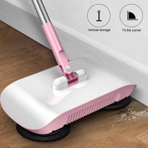 Broom Robot Vacuum Cleaner Floor Home Kitchen Sweeper Mop Sweeping Machine Magic Handle Household Lazy Wash Dropshipping Carpet