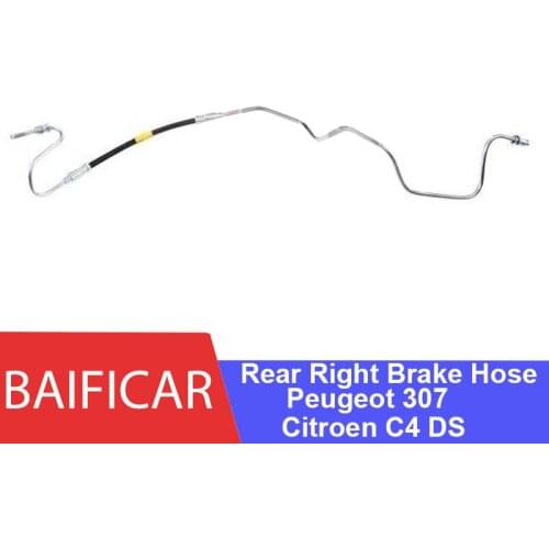 Baificar Brand New Genuine Rear Right Brake Hose 4886Z7 For Peugeot 307 Citroen C4 DS