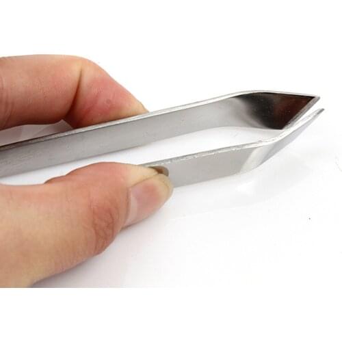 Tweezers Stainless Steel Hair remover tool Kitchen Supplies Stubbs Fishbone Fur Bones Clip Small Tools Tongs