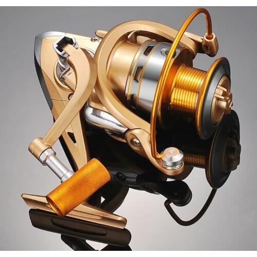 LINNWL Fishing Reel 1000-6000 Metal Spool Spinning Reel 4.7:1/5.0:1 Saltwater Reel carp Reel Fishing carretilha de pesca