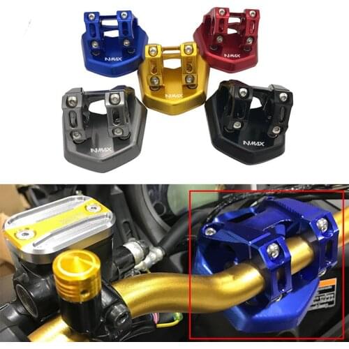 Semspeed 28MM Motorcycle handlebar clamp risers bar Mount Clamp for Yamaha namx155 150 125 2015-2019 with logo NMAX