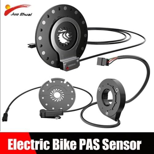 JS 12 Magnets Pedal Assist Sensor PAS System Electric Bicycle Bike Speed Assistant Sensor Ebike Conversion Kit Parts Accessories