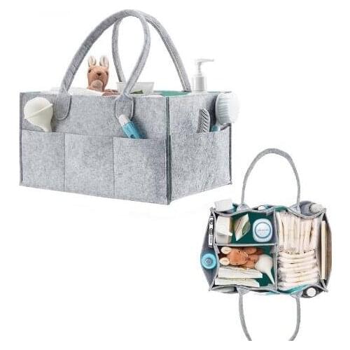 Foldable Baby Diaper Caddy Organiser Gift Kid Toys Portable Storage Bag/box for Car Travel Changing Table Organizer
