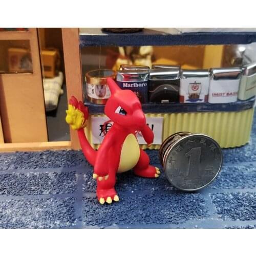 TAKARA TOMY Genuine Pokemon MC Charmeleon Cute Action Figure Model Toys