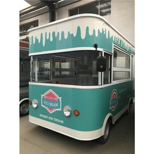 350cm street cart mobile food kiosk truck on sale with water sink and fryer and warmars