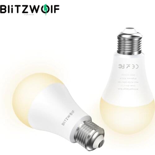 BlitzWolf BW-LT21 3000K+RGB Smart Wifi LED Lamps Smart Bulb with APP Remote Control Support for Amazon for Echo for Google Home