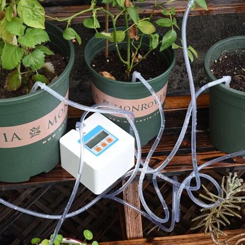 2020 New Garden DIY Automatic Watering-device Timer-system Drip-irrigation Water-pump Potted Plant Intelligent Watering Kits