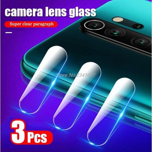 3PCS Camera Protection Glass Case For Xiaomi Poco X3 Note 8 7 5 9 Pro Screen Protector Glass For Redmi 9 8 8A 8T 9s Camera Lens