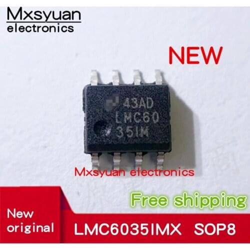 20pcs~100pcs/LOT LMC6035IMX LMC6035IMX/NOPB LMC6035IM LMC6035 LMC60 35IM SOP-8 New original