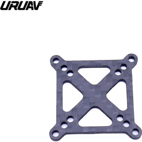 3PCS URUAV 1.0mm Carbon Fiber Flight Controller Conversion 16*16mm 20*20 / 25.5*25.5 / 30.5*30.5mm Transfer Board for RC Drone