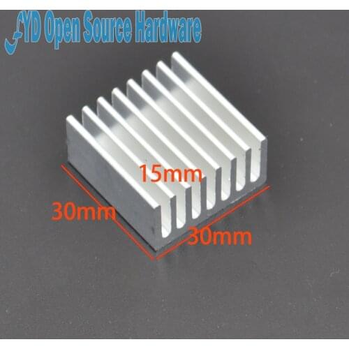 Aluminum 30*30*15MM Computer dedicated heat sink