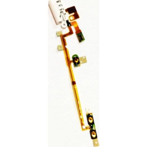 For Apple iPod Nano 6 White Color 3.5MM Headphone Earphone Jack Audio Flex Cable
