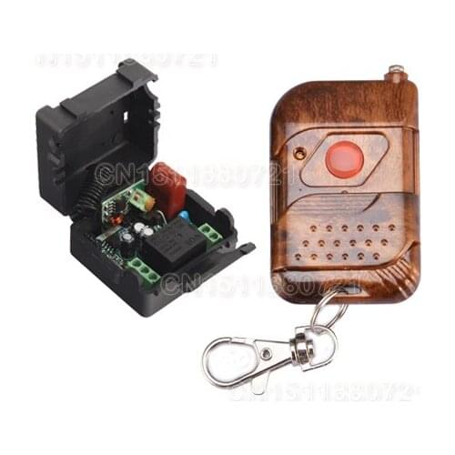 Mini Size 220V 1CH Wireless Radio Remote Switch For Light Lamp LED SMD ON OFF 315Mhz/433Mhz