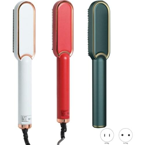 Two-Purpose Splint for Straight and Curly Hair, Lazy Style, Negative Ion Hair Straightener