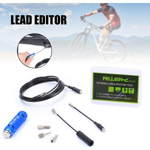 Hot Internal Cable Routing Tools Bicycle Frame Shifts Hydraulics Wire Shifter Magnetic Wire Guide for Mountain Bike NOV99