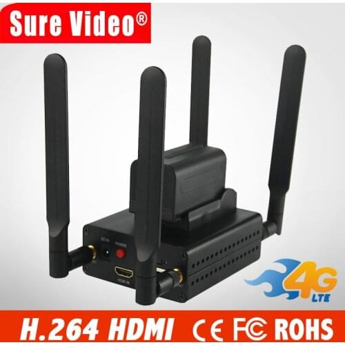 Best H.264 / H264 4G HDMI To IP Encoder IPTV Live Streaming Encoder Wireless Video Transmitter Wifi RTMP RTSP HLS Support