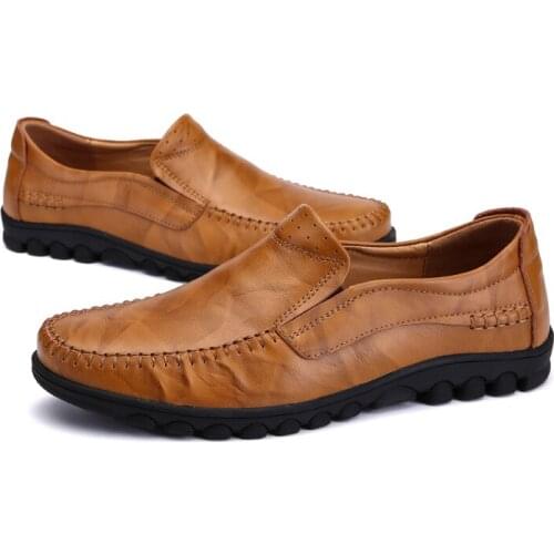 Men Sneakers Casual Leather Dress Shoes Business Male Formal Shoes 2020 Fashion Walking Shoes High Quality Leisure Footwear Men