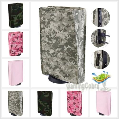 PlayVital Soft Nylon Dust Cover Dust Guard Anti Scratch Waterproof Cover for PS5 Console Digital Edition & Regular Edition